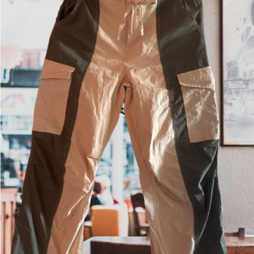 Two-Tone Cargo Pants